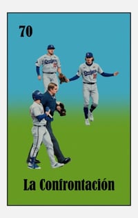 Image 5 of Set 1 - 2025 Lotería Dodgers Themed Ornaments/Gift Tag 