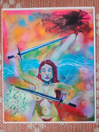 Two of swords print
