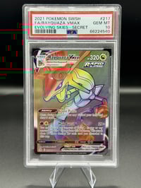 Image 1 of PSA 10 Rayquaza VMAX 217/203