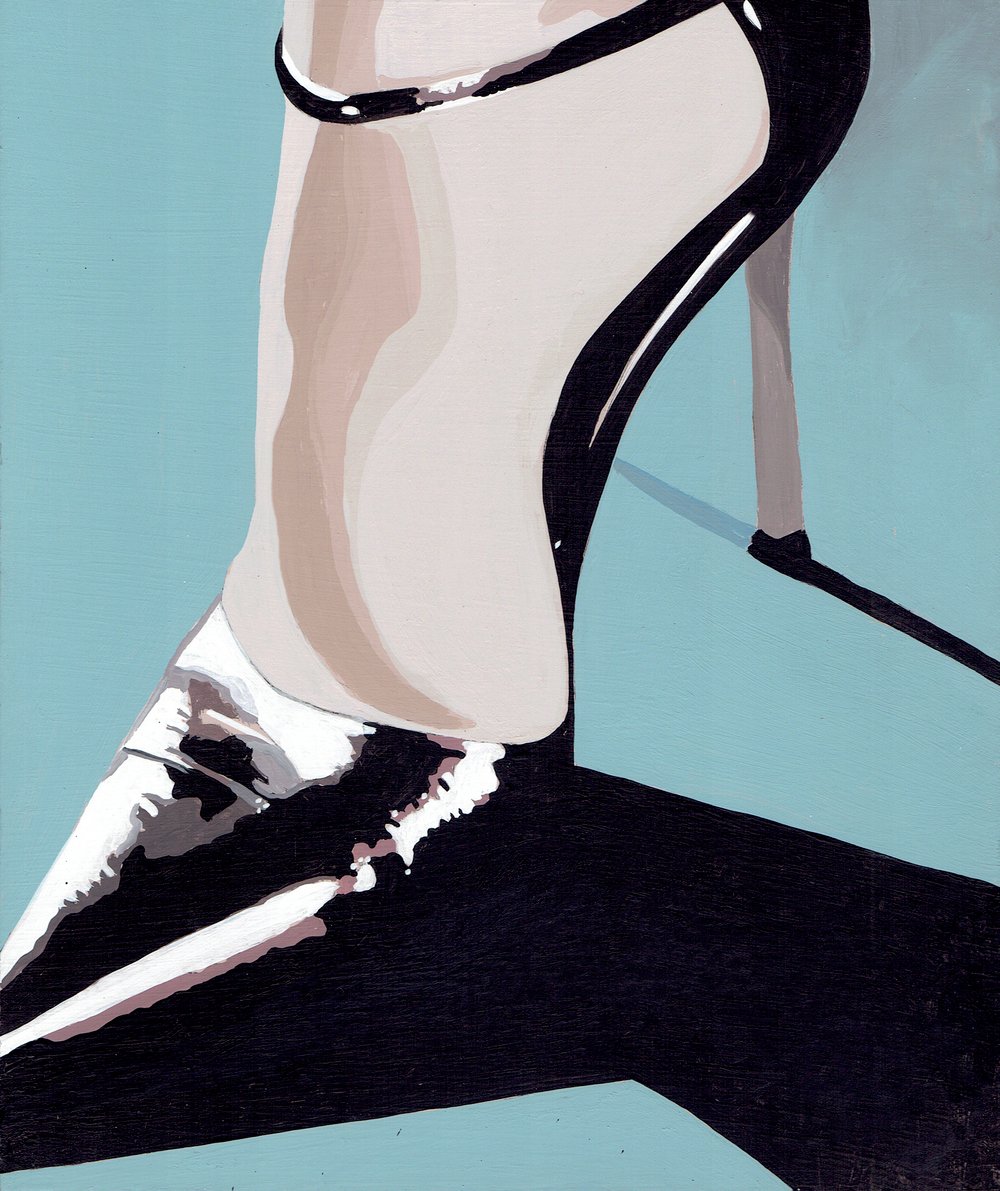 Image of GUCCI BY TOM FORD 1997 LEATHER STILETTO PUMPS