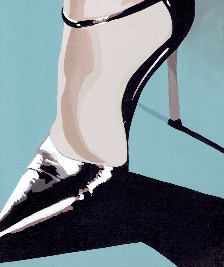 Image of GUCCI BY TOM FORD 1997 LEATHER STILETTO PUMPS