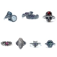 Image 1 of READY TO SHIP: Assorted sterling silver rings 