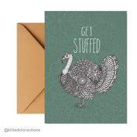 Christmas Greeting Card - Get Stuffed