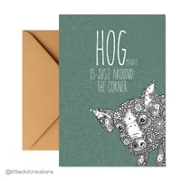 Christmas Greeting Card - Hogmanay