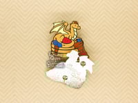 Image 2 of Pancake Dragon Hard Enamel Pin