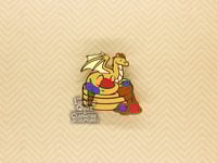 Image 1 of Pancake Dragon Hard Enamel Pin