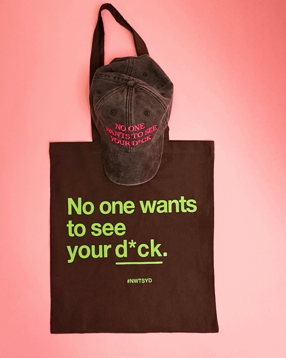 Image of NWTSYD Cap and Tote Bundle- Black & Slate Grey