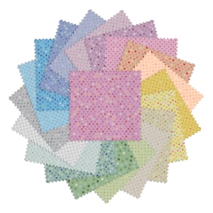 Copy of Charming Chevrons Quilt Kit Throw Size - Dazzle Dots Fabric & Pattern
