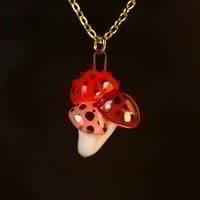 Mushroom Group Necklace