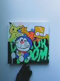 Image 1 of rabbit hole (original painting)