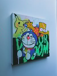 Image 2 of rabbit hole (original painting)