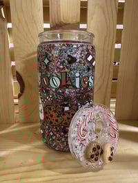 Christmas Glitter Snow Globe Tumbler