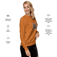 Image 4 of UNIQORNZ Fierce Tiger Unisex Premium Sweatshirt