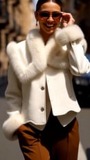 Image 2 of White Chloe Jacket