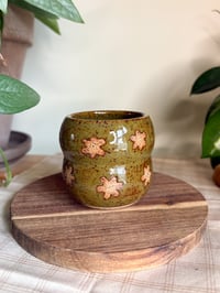 Image 2 of Olive Flower Bubble Vase