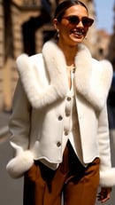 Image 4 of White Chloe Jacket