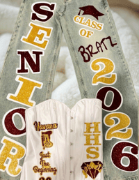 Image 4 of Custom Senior Outfits