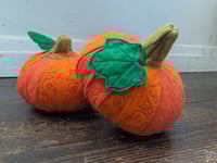 Embroidered Pumpkin
