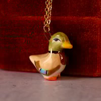Sage Mallard Necklace