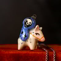 Death on a Pony Necklace