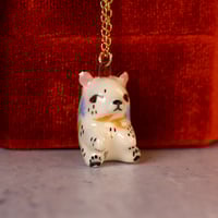 Floral Bear Necklace