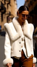 Image 7 of White Chloe Jacket