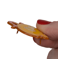 Image 4 of Pancake Rat - Soft Enamel Epoxy Pin