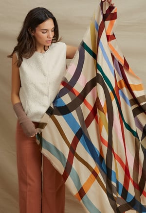 Image of PAÑUELO 100% LANA - CAMINO.