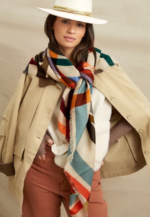 Image of PAÑUELO 100% LANA - CAMINO. Últimas Unidades