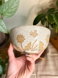 Image 3 of Dandelion and Butterfly Bowl