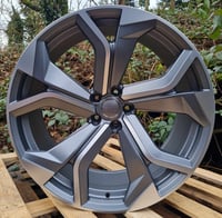 19" RSQ8 STYLE ALLOY WHEELS FITS 5X112 ET40 GUNMETAL MF
