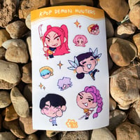 KPOP Demon Hunters sticker sheet