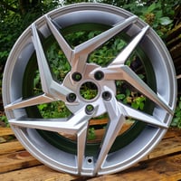 18" 488 STYLE ALLOY WHEELS FITS 5X112 ET45 HYPER SILVER
