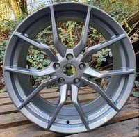 18" RS3 STYLE ALLOY WHEELS FITS FORD 5X108 ET45 GUNMETAL