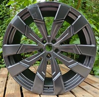 23" 213 STYLE ALLOY WHEELS FITS 5X120 ET42 RANGE ROVER MATT BLACK