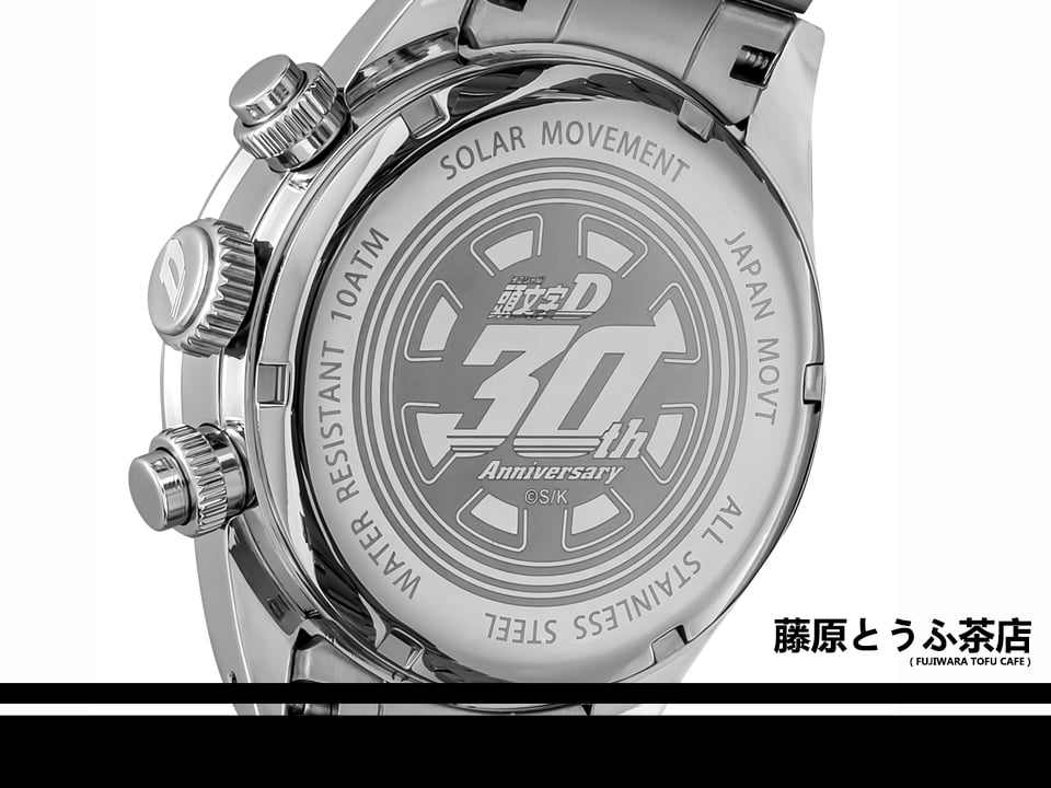 INITIAL D × ANGEL CLOVER Collab Solar Chronograph Limited Edition