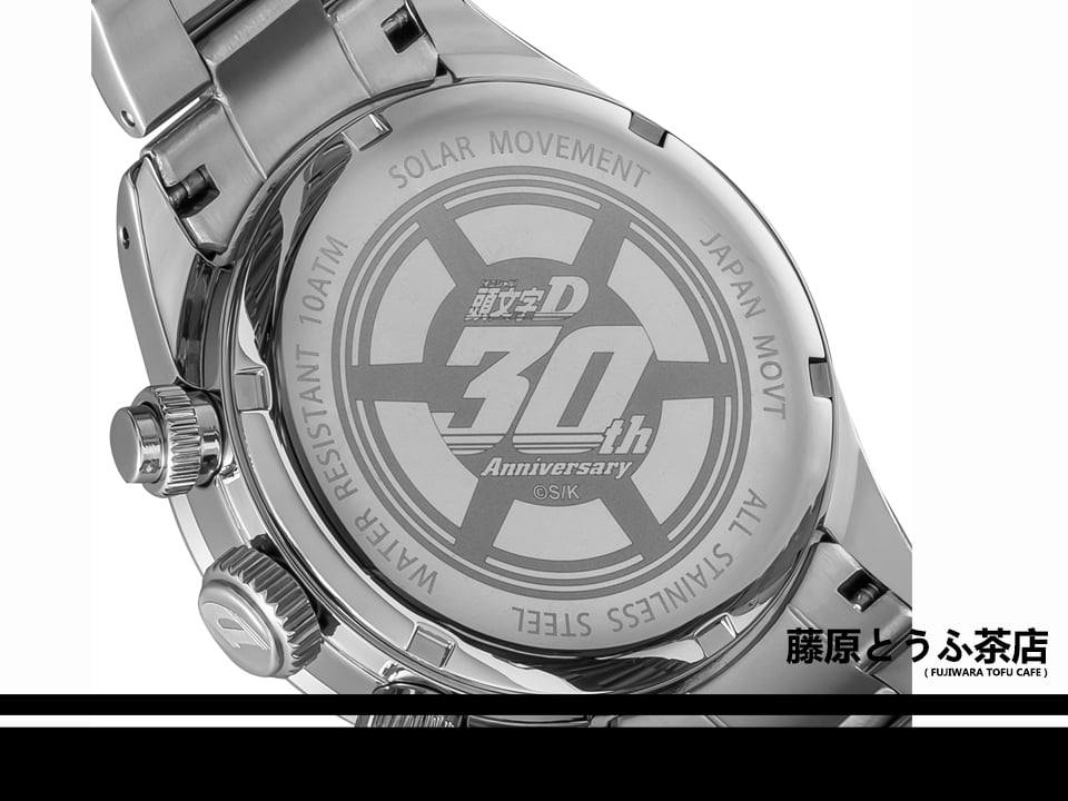 INITIAL D × ANGEL CLOVER Collab Solar Chronograph Limited Edition