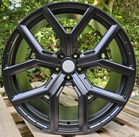 20" 227 STYLE ALLOY WHEELS FITS 5X108 ET40 RANGE ROVER MATT BLACK