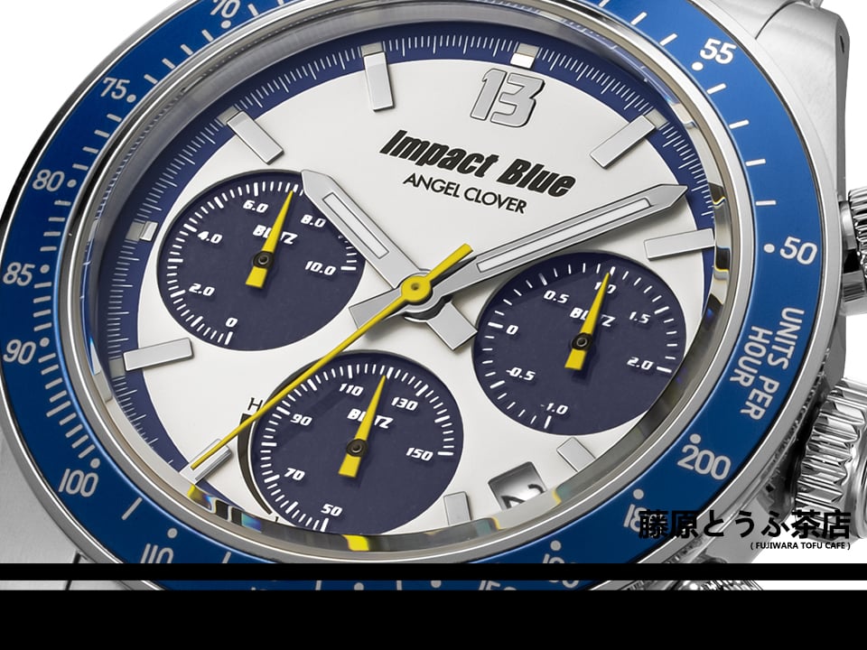 INITIAL D × ANGEL CLOVER Collab Solar Chronograph Limited Edition