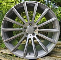 20" AMG C63 TWIST STYLE STAGGERED ALLOY WHEELS FITS 5X112 GUNMETAL MF