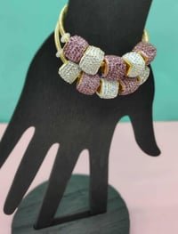 Image 2 of 2pc Blush & Glow Bracelet Stack