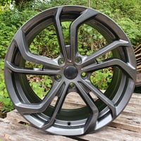 18" TCR STYLE ALLOY WHEELS FITS 5X112 ET45 GUNMETAL