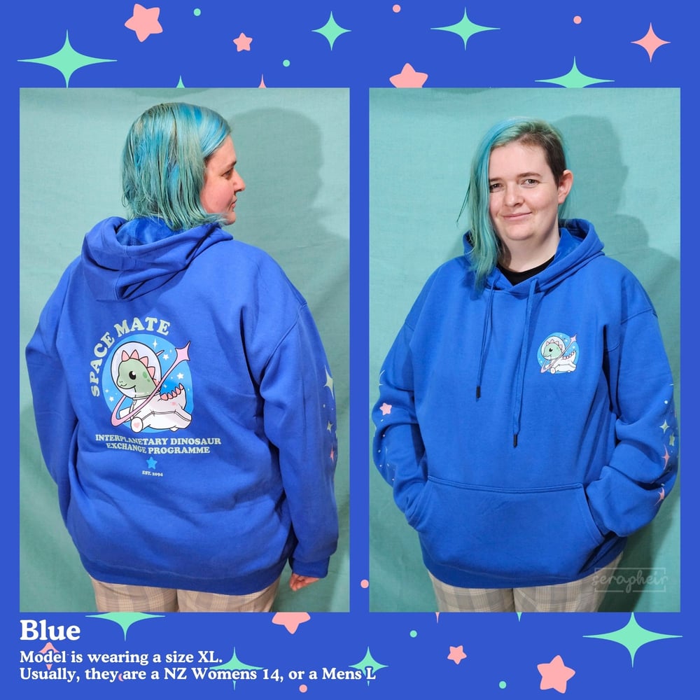 Image of SPACE MATE 🌠 Fleece Hoodie