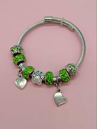 Image 4 of Pup Love Charm Bracelet 