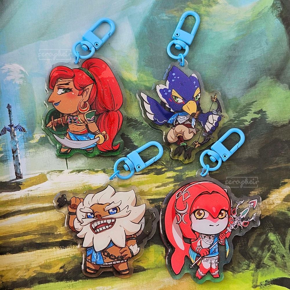 Image of CHARM BLIND BAG - BOTW Divine Champions