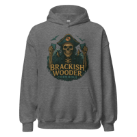 Image 6 of Pirate’s Pride Unisex Hoodie – Brackish Wooder Cornhole Edition