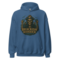 Image 4 of Pirate’s Pride Unisex Hoodie – Brackish Wooder Cornhole Edition