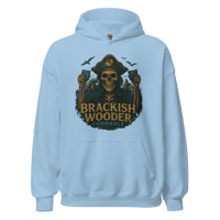 Image 10 of Pirate’s Pride Unisex Hoodie – Brackish Wooder Cornhole Edition