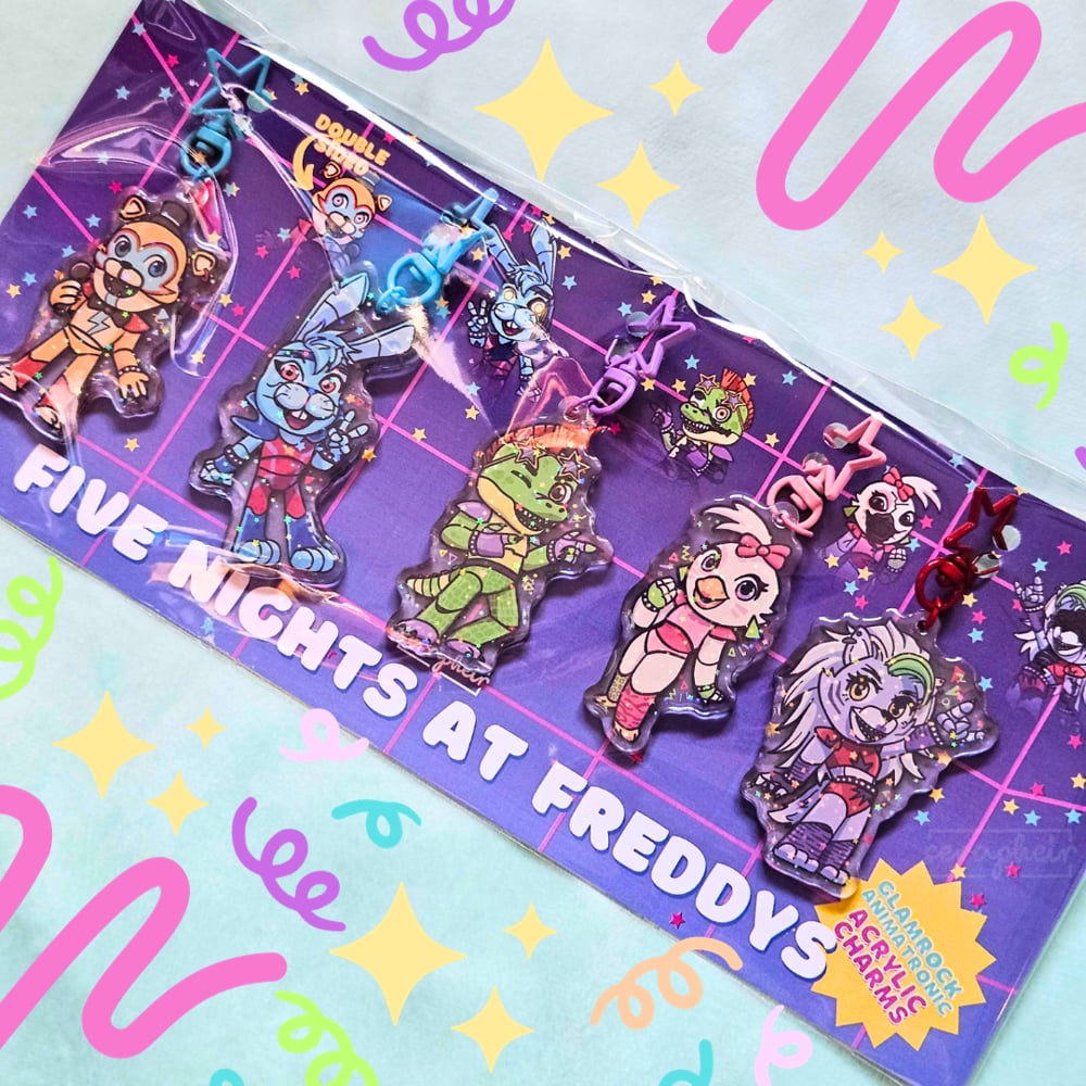 Image of CHARM BLIND BAG - Five Nights at Freddy's (Security Breach)