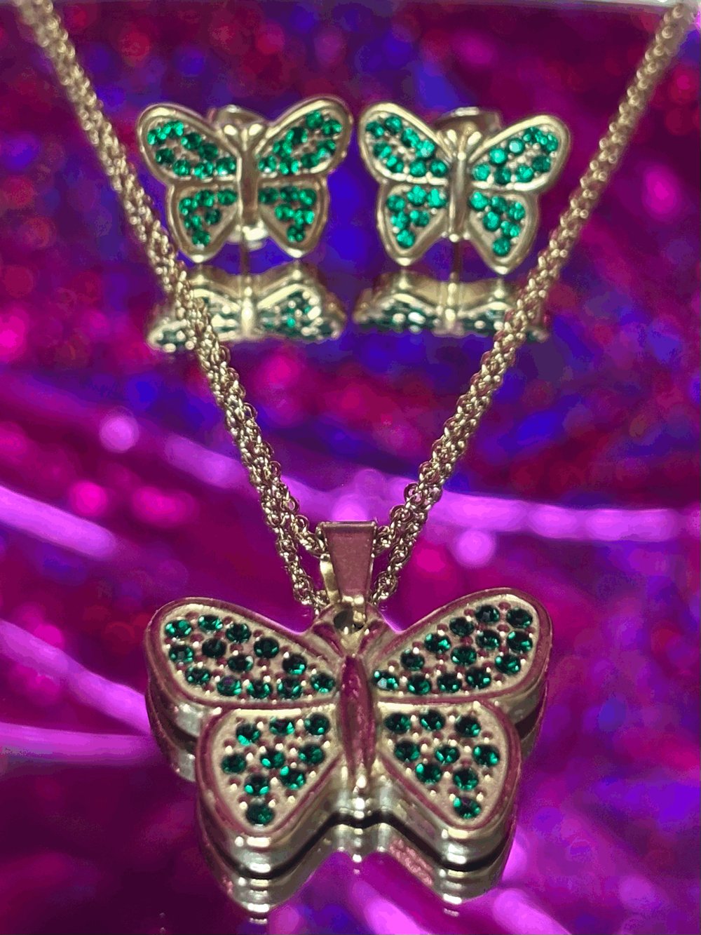 Image of Green Butterfly / Mariposa Verde 